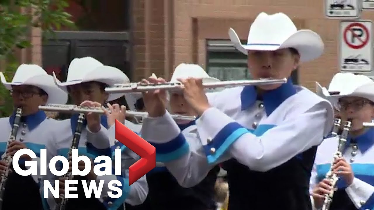Calgary Stampede Parade: Marching bands highlights