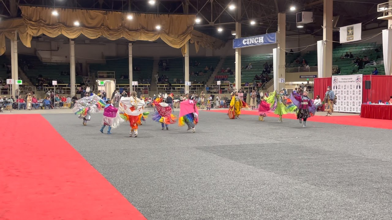 Jr girls fancy shawl double beat (song 2)