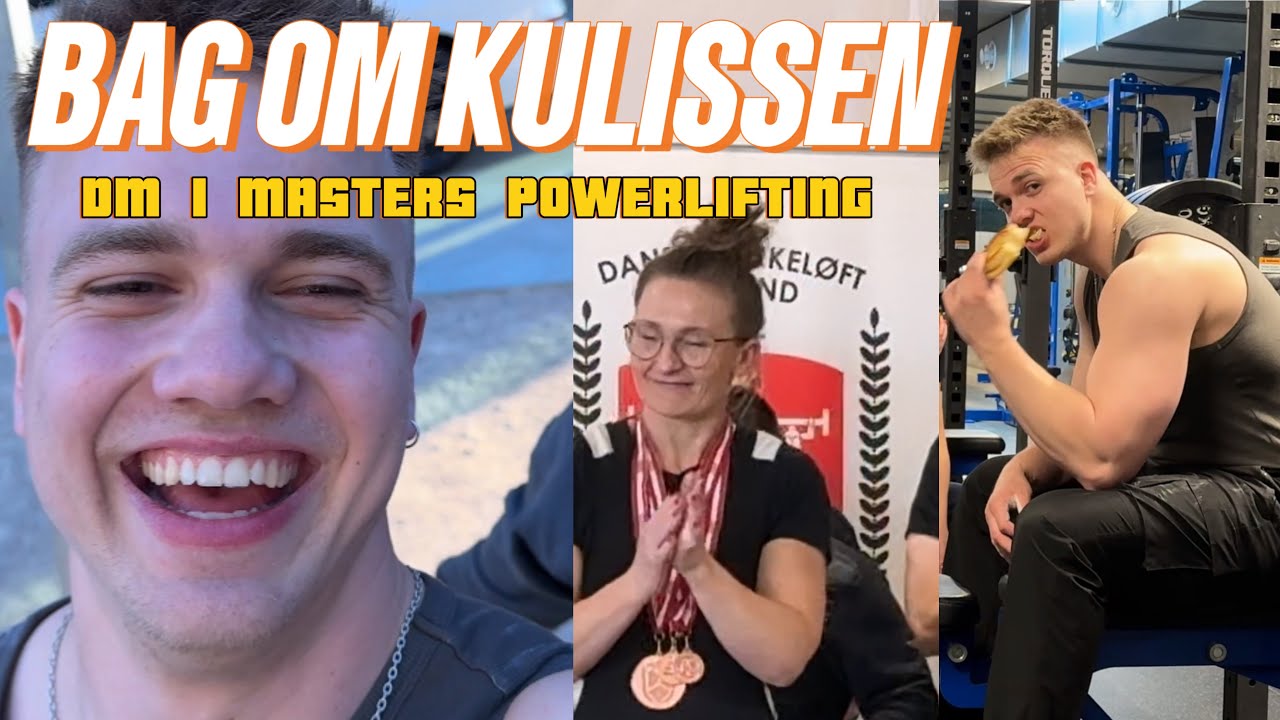Jeg Deltog i Danmarksmesterskaberne i Styrkel&oslash;ft &hellip; Som Coach ! DM Styrkel&oslash;ft Masters 2025