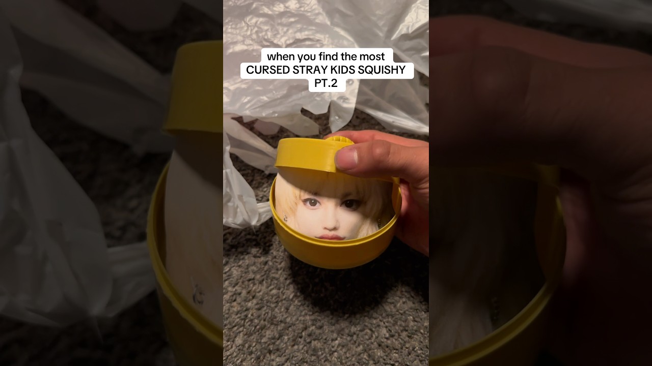 CURSED STRAY KIDS SQUISHY #viral #kawaii #sanrio #kpop #straykids #skzedit #viral #shorts #hyunjin