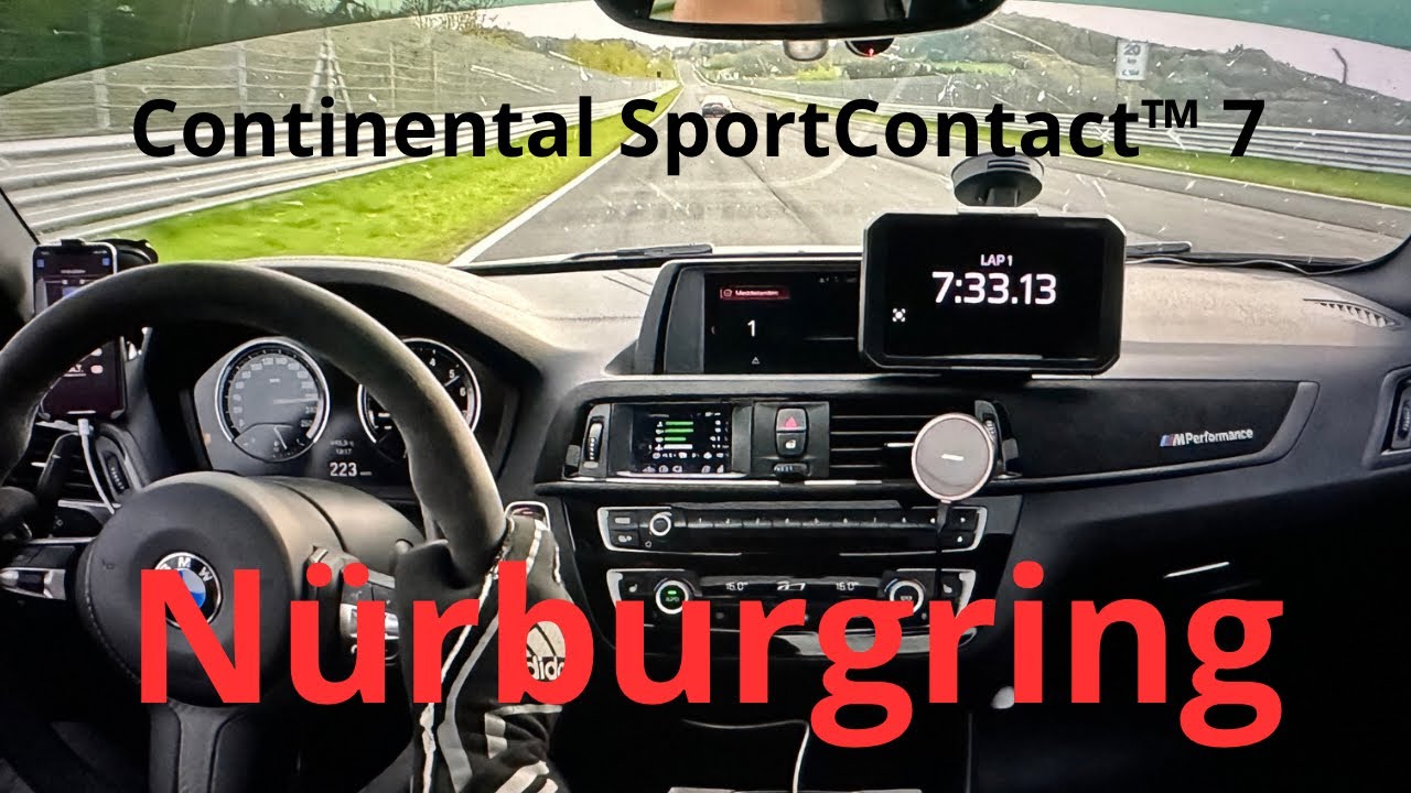Nurburgring BTG 7:33 Bmw M140IX on Continental SportContact™ 7