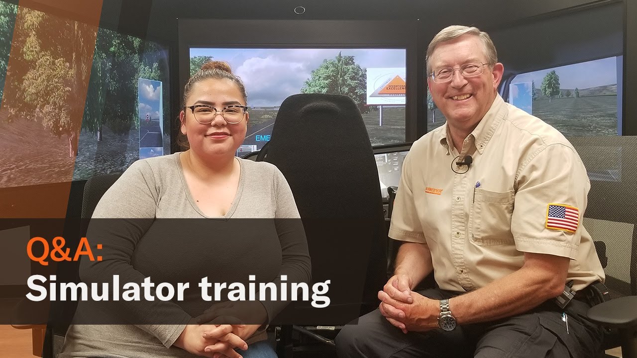 Schneider's truck simulator training- Recruiter Q&A