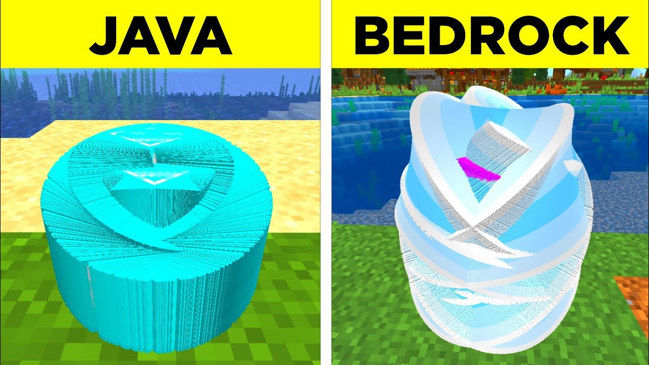 70 Perbedaan Minecraft Java VS Bedrock!