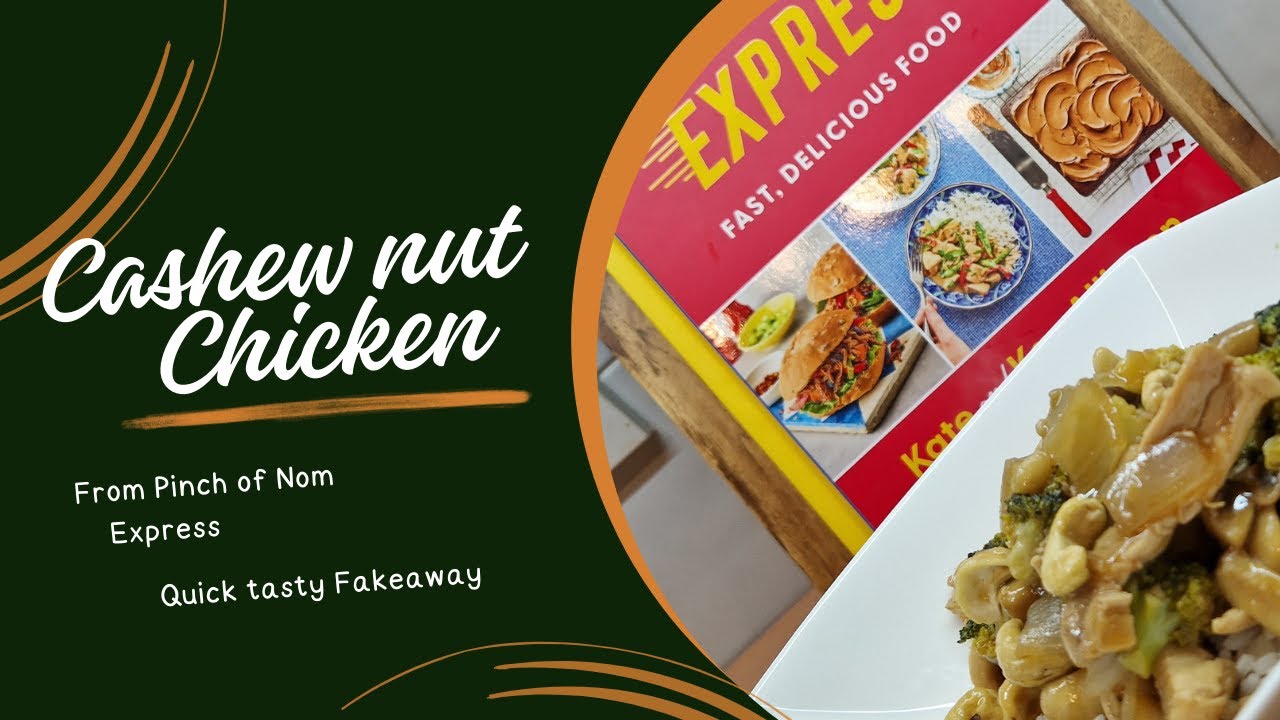 Cashew nut chicken from Pinch of Nom Express - Chicken with Cashew Nuts