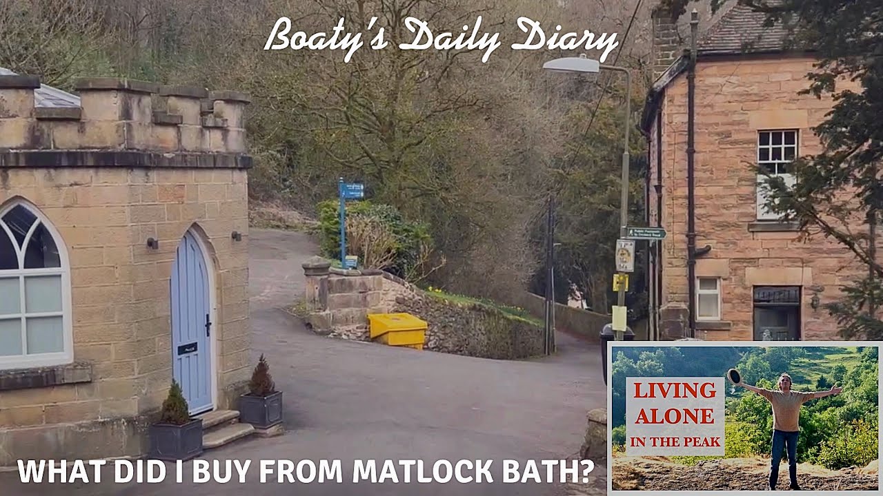 Jeopardy in Matlock Bath! FB Marketplace collection adventure | Living Alone in the Peak | 21/03/25