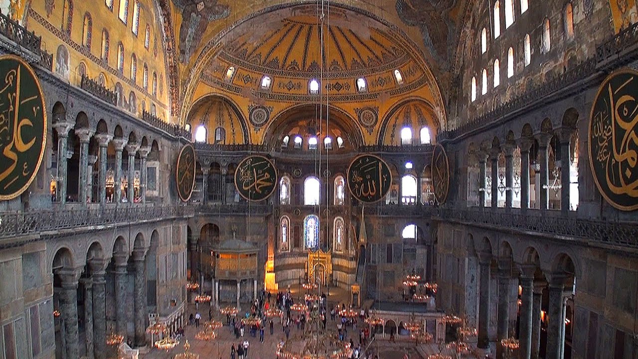 Айя-София. Стамбул.Босфор.  Царица Всех Церквей. Часть 1.