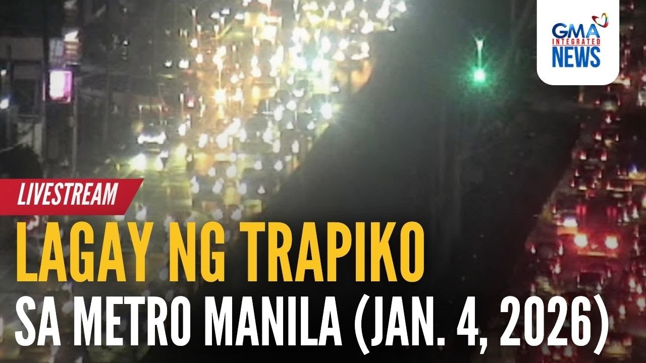 LIVE - Lagay ng trapiko sa Metro Manila (Jan. 4, 2026) | GMA Integrated News