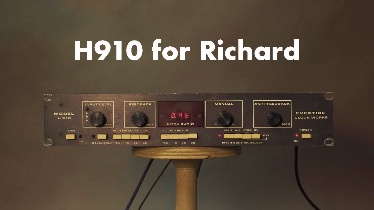 H910 for Richard