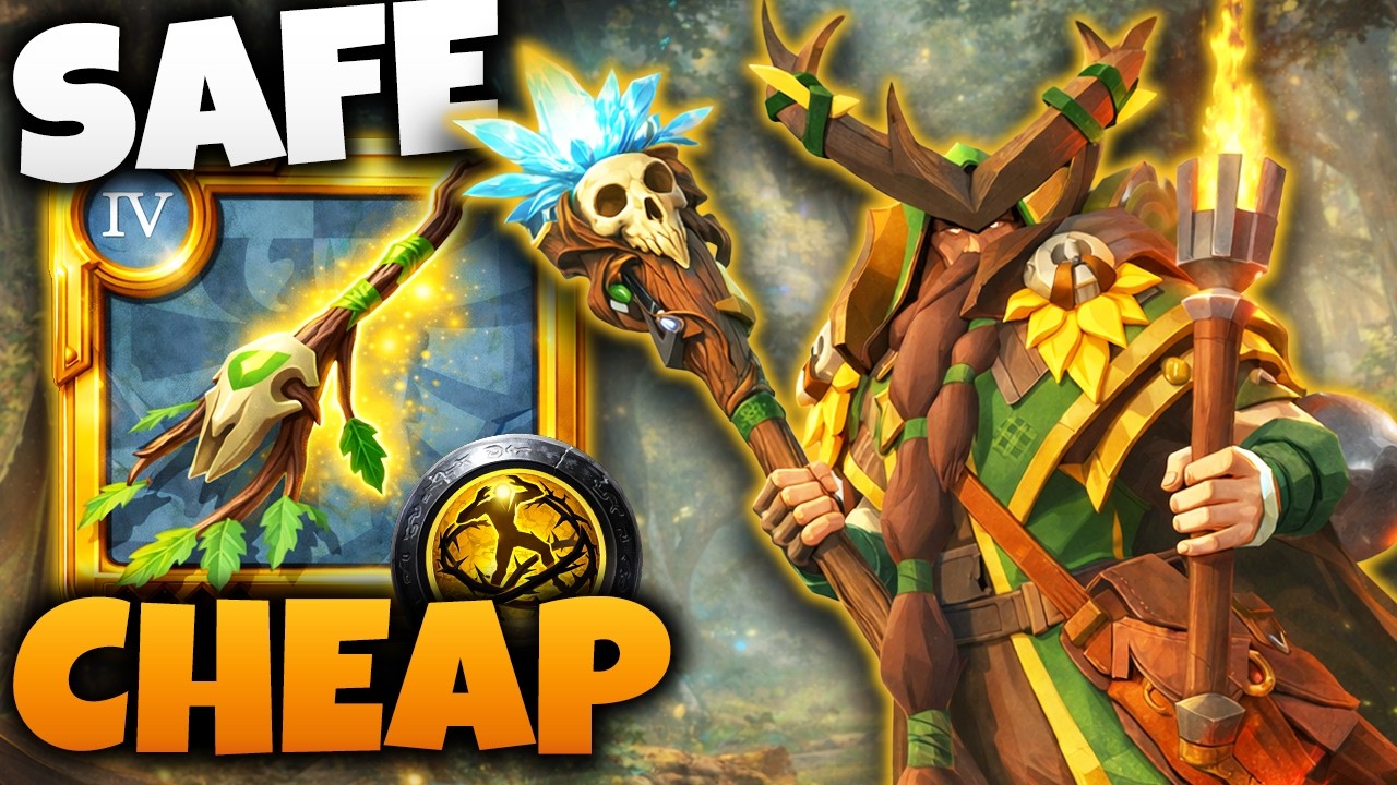 PERFECT BEGINNER Druidic Staff Build (Solo PvE & PvP) | Albion Online