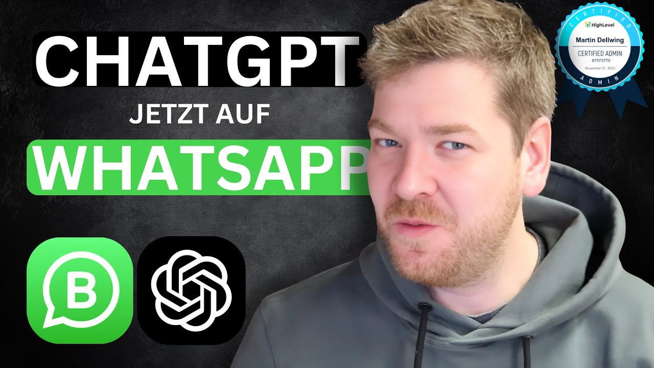 ChatGPT jetzt für jeden auf WHATSAPP nutzbar 😱