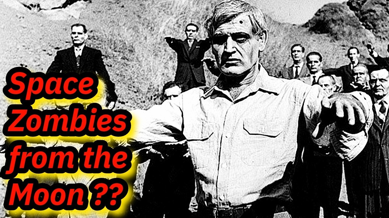 BAD ZOMBIE MOVIE REVIEW : Invisible Invaders (1959) - Starring John Agar and John Carradine