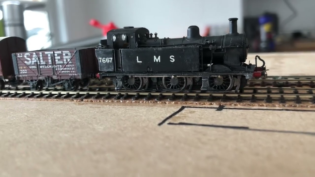 2mmFS converted Graham Farish “Jinty” test run