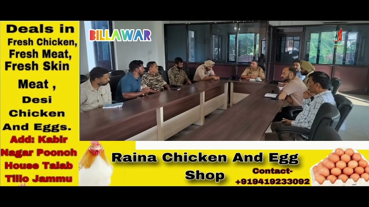 #JKFN #JammuAndKashmir #JKP #JKPolice #digjsk #billawar #Kathua  *SECURITY REVIEW OF BILLAWAR, MACHE