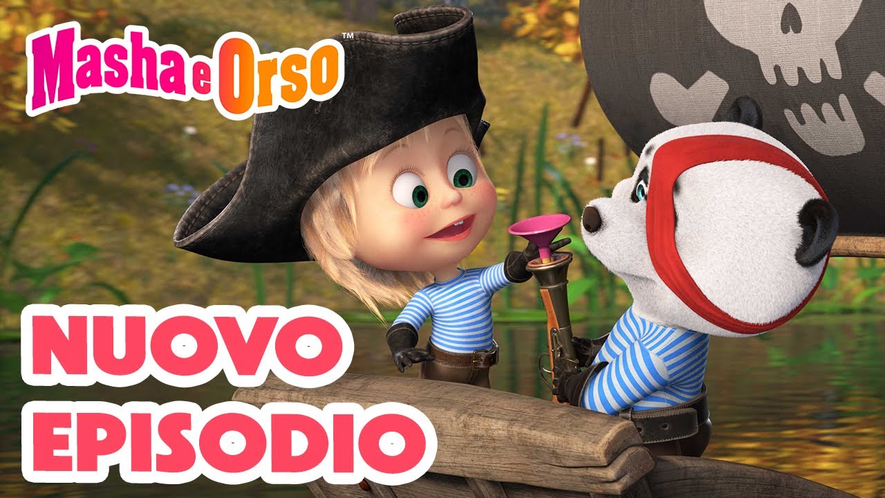Masha e Orso 💥 Nuovo episodio! 👱‍♀️🐻 L'isola del tesoro 🏴‍☠️⛵ Cartoni animati per bambini