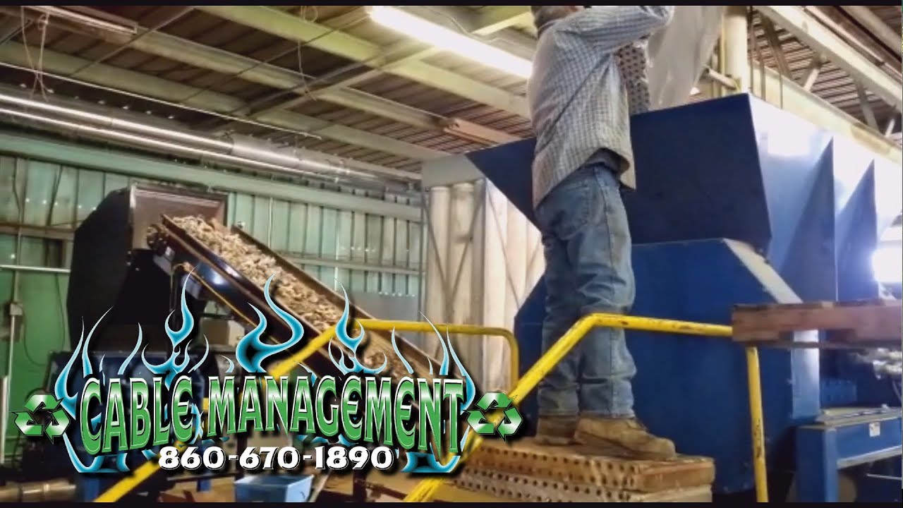 Processing Aluminum Copper Radiators (ACRs) Through a Cable Management C4 Wire Chopping System