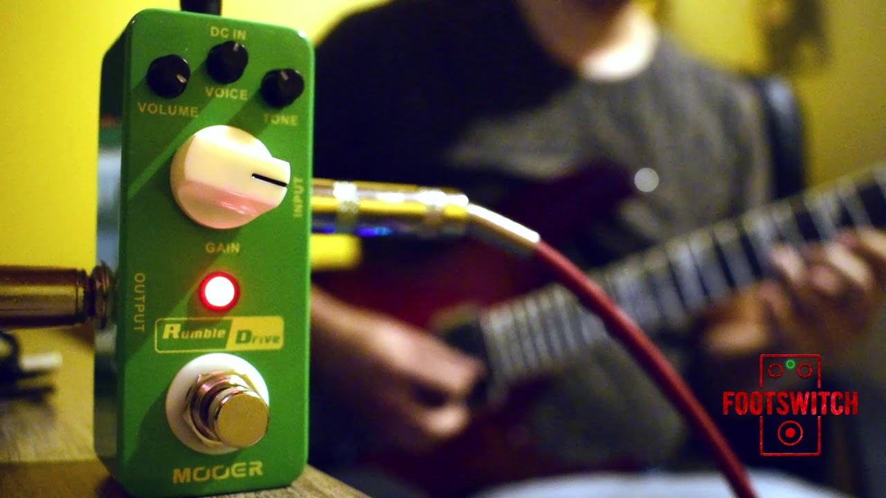Footswitch Chile - Mooer Rumble Drive