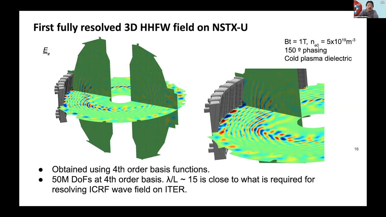 MFEM Workshop 2021 | Dev. of PyMFEM Python Wrapper for MFEM & RF Wave Simulation for Nuclear Fusion