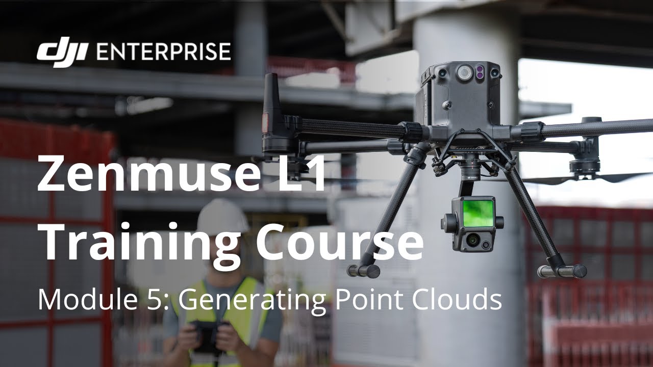 Generating Point Clouds Using DJI Terra
