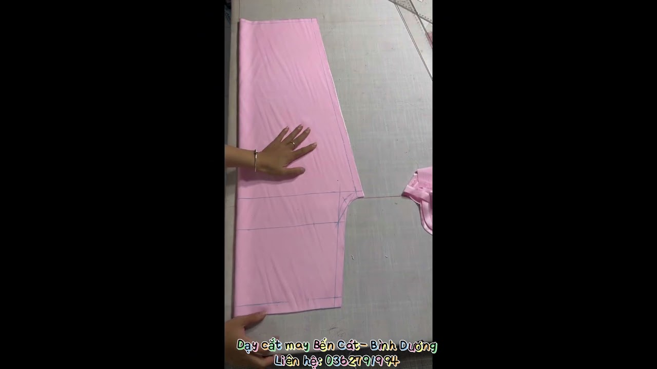 Hướng dẫn cắt quần lưng chun trẻ em