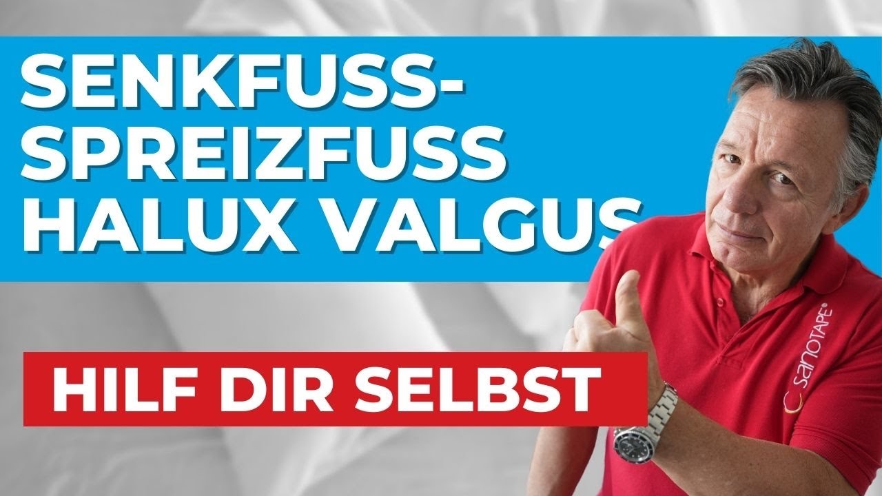 Senkfu&szlig; - Spreizfu&szlig; - Hallux Valgus | So bist du schmerzfrei! 🍀