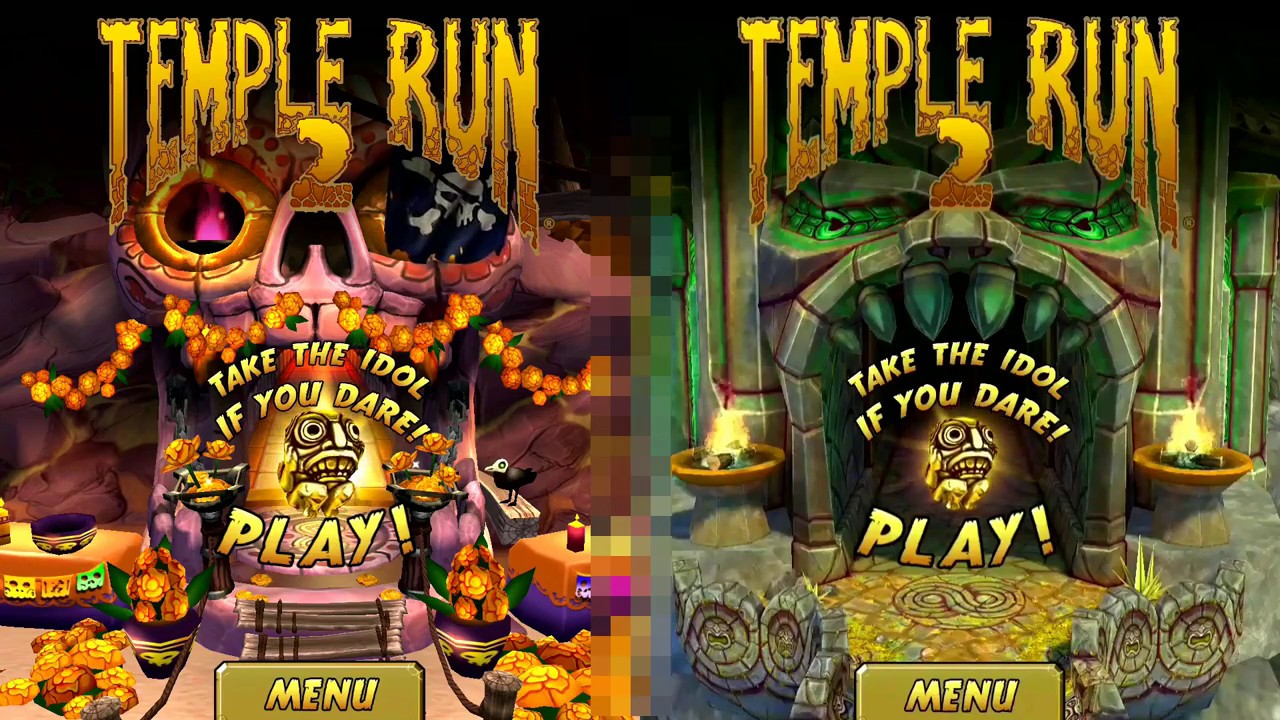 Temple Run 2 Spirit Cove VS Sky Summit | Temple Run 2 | YaHruDv