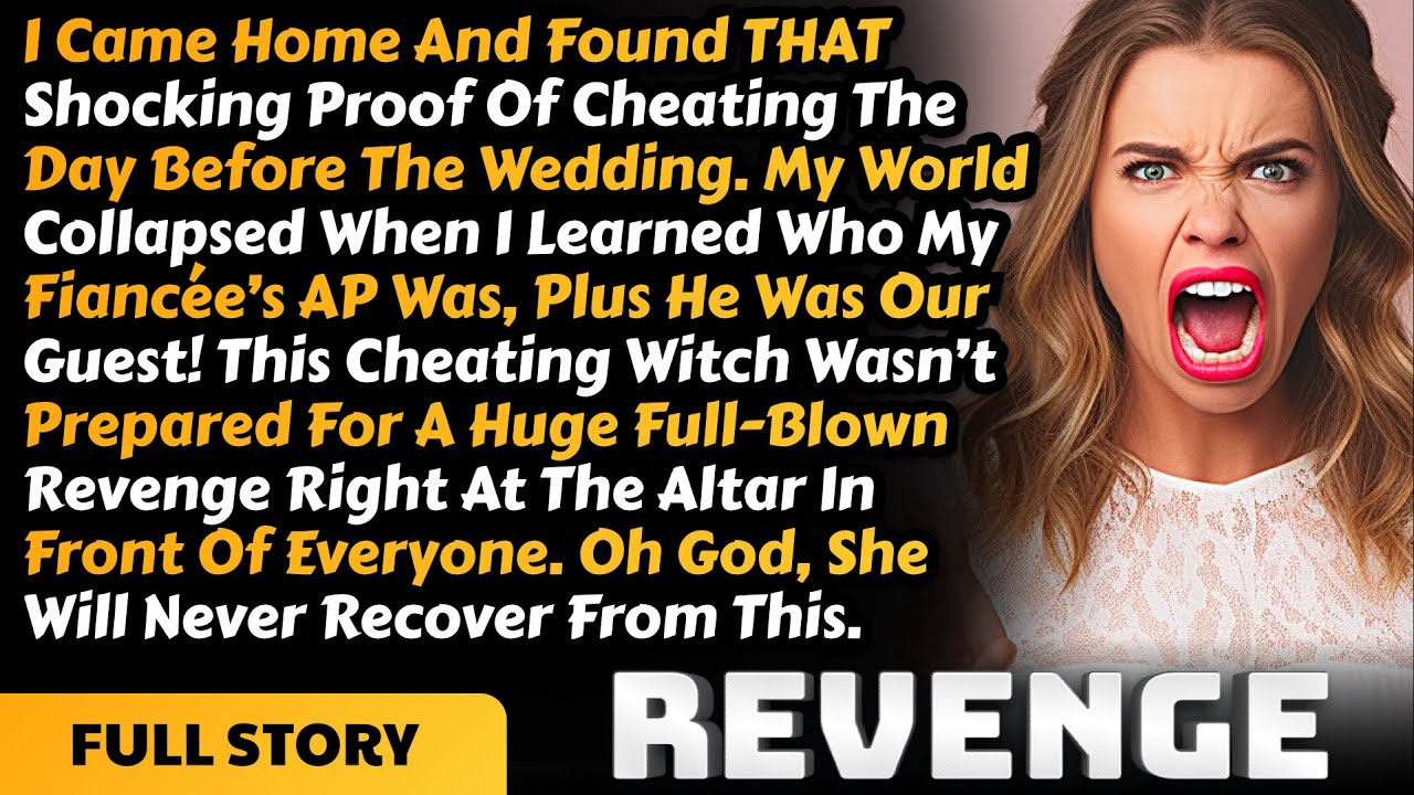 Cheating Fiancee Got Mad When I Got Revenge On Her & AP Right At Our Wedding In Front Of Everyone