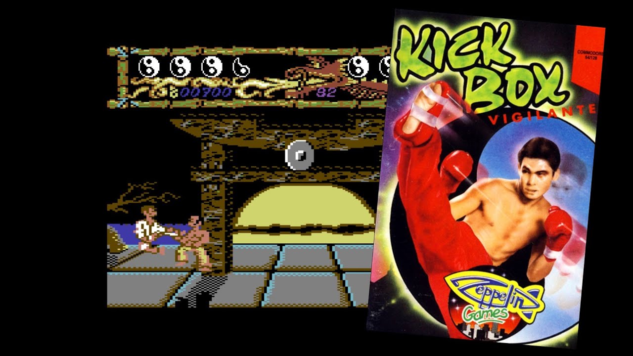 C64 gameplay #10: Kickbox vigilante