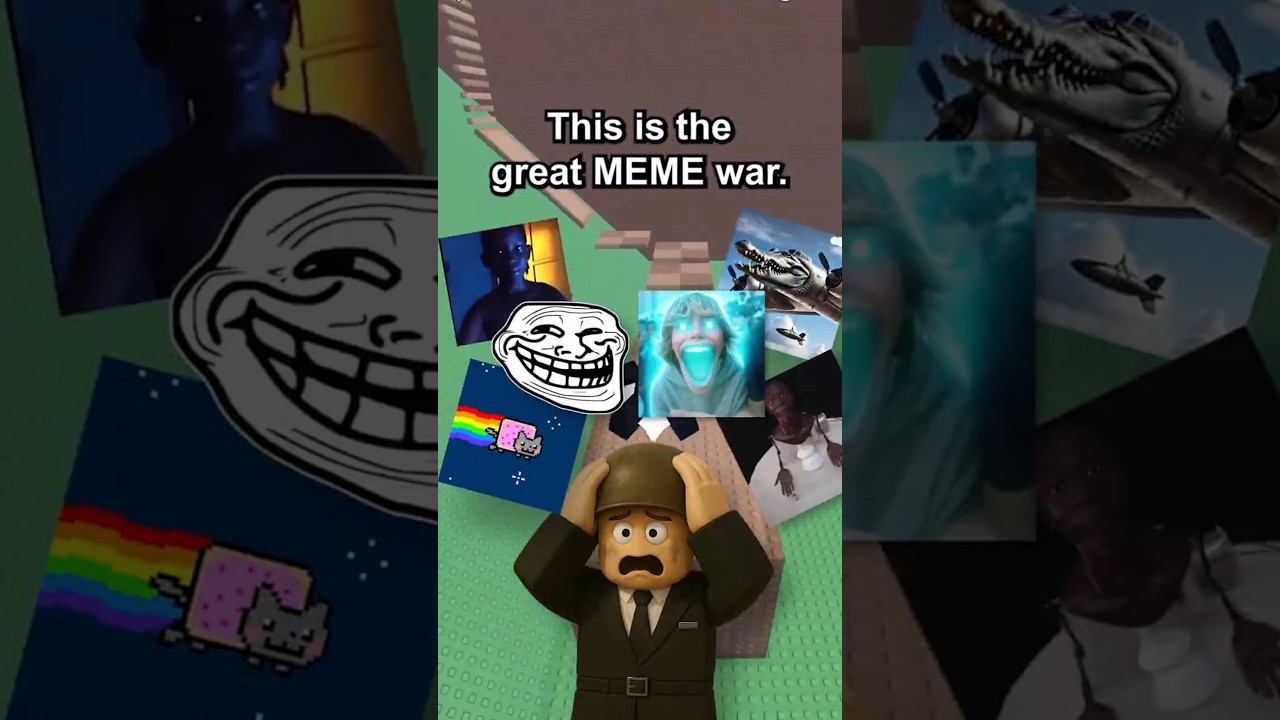 THE GREAT MEME WAR😭🙏 #roblox #robloxrant #rblx #relatable