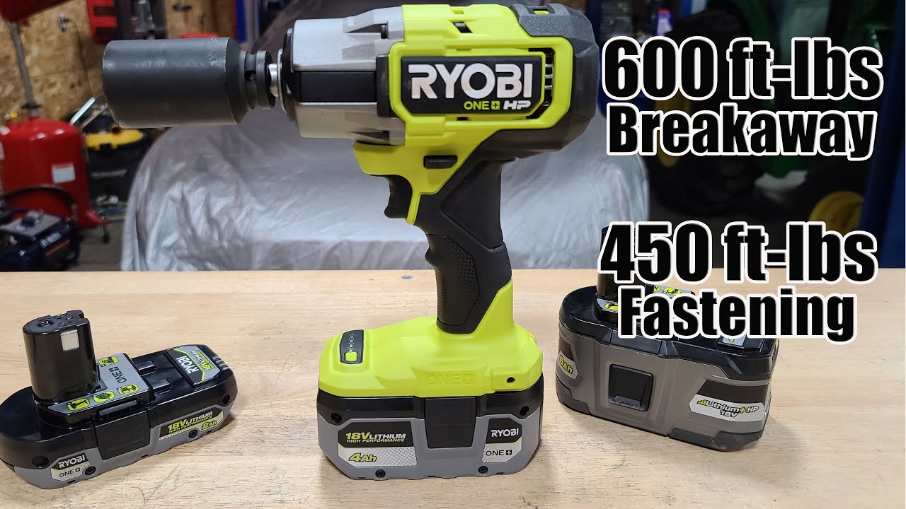 Can The Ryobi P262 One+ HP 18-Volt 1/2