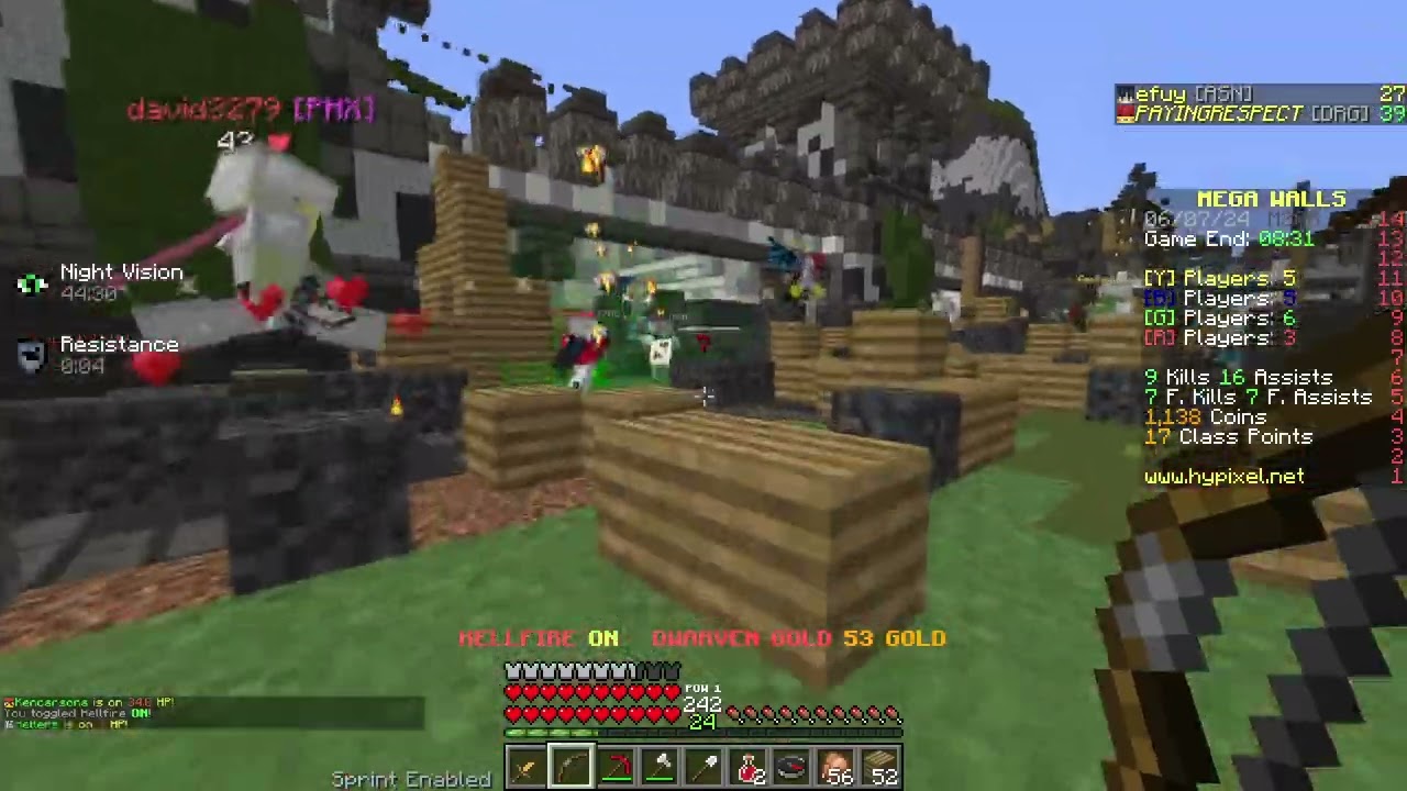 COORDINATED DRAGON DESTRUCTION | Mega Walls