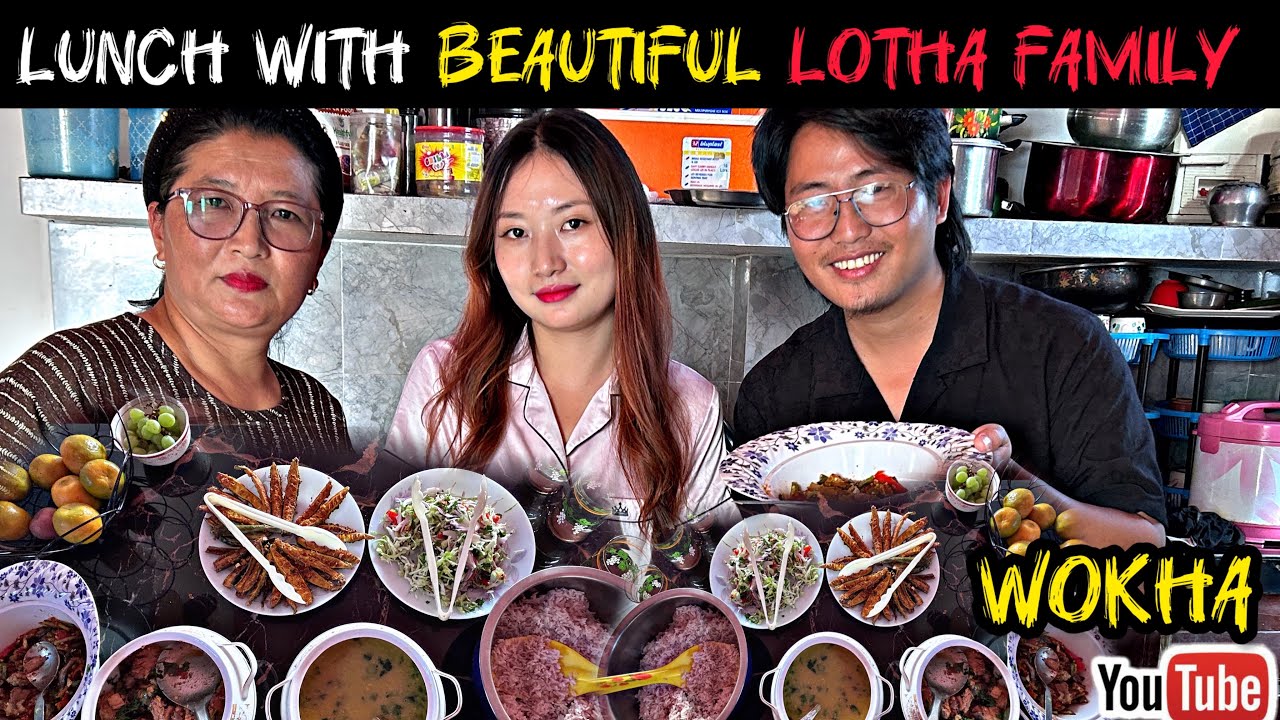 Lunch with Beautiful Lotha Family In Wokha || @ZarenAndBidVlogs