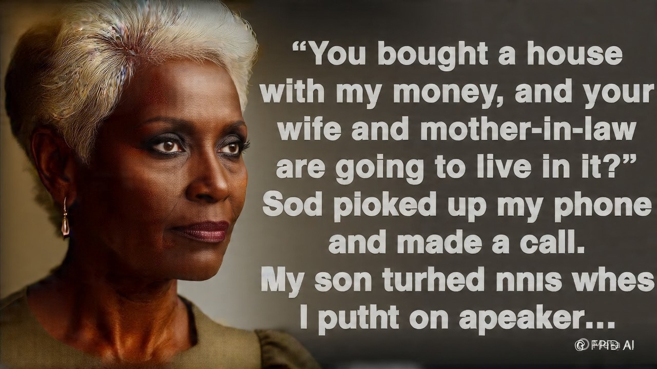 69-Year-Old Mom Finally Said “No” – And Shocked Everyone!