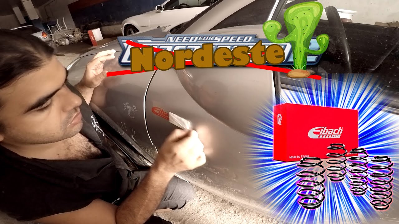 Molas Eibach no Vectra 2 2  agora o bicho vai pegar!