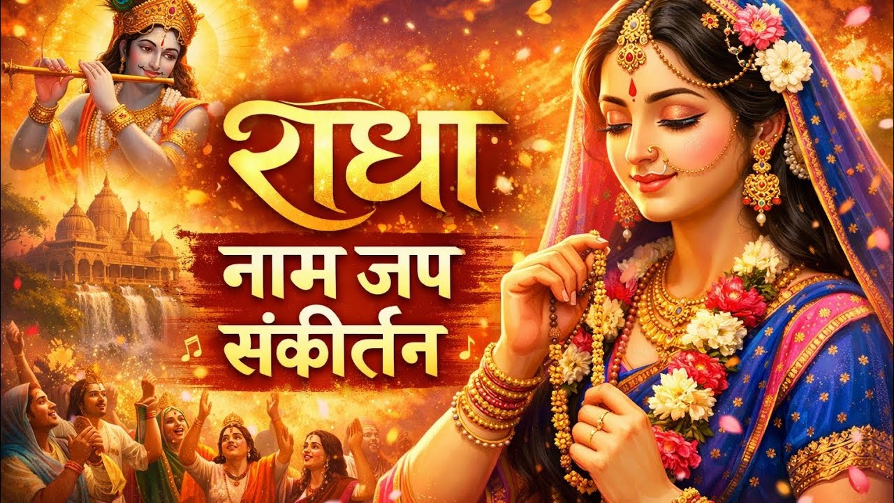 राधा नाम जब संकीर्तन सुबह सुबह चला कर छोड़दें 🙏🙏#trending #satsang #bhajan #naamjap 