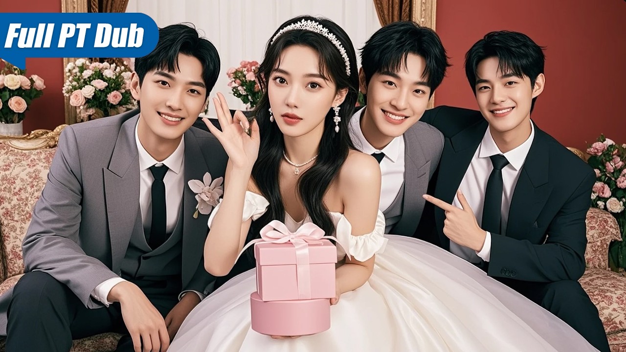 Maltratada pela família, na nova casa foi mimada como princesa por seus 3 irmãos CEOs!