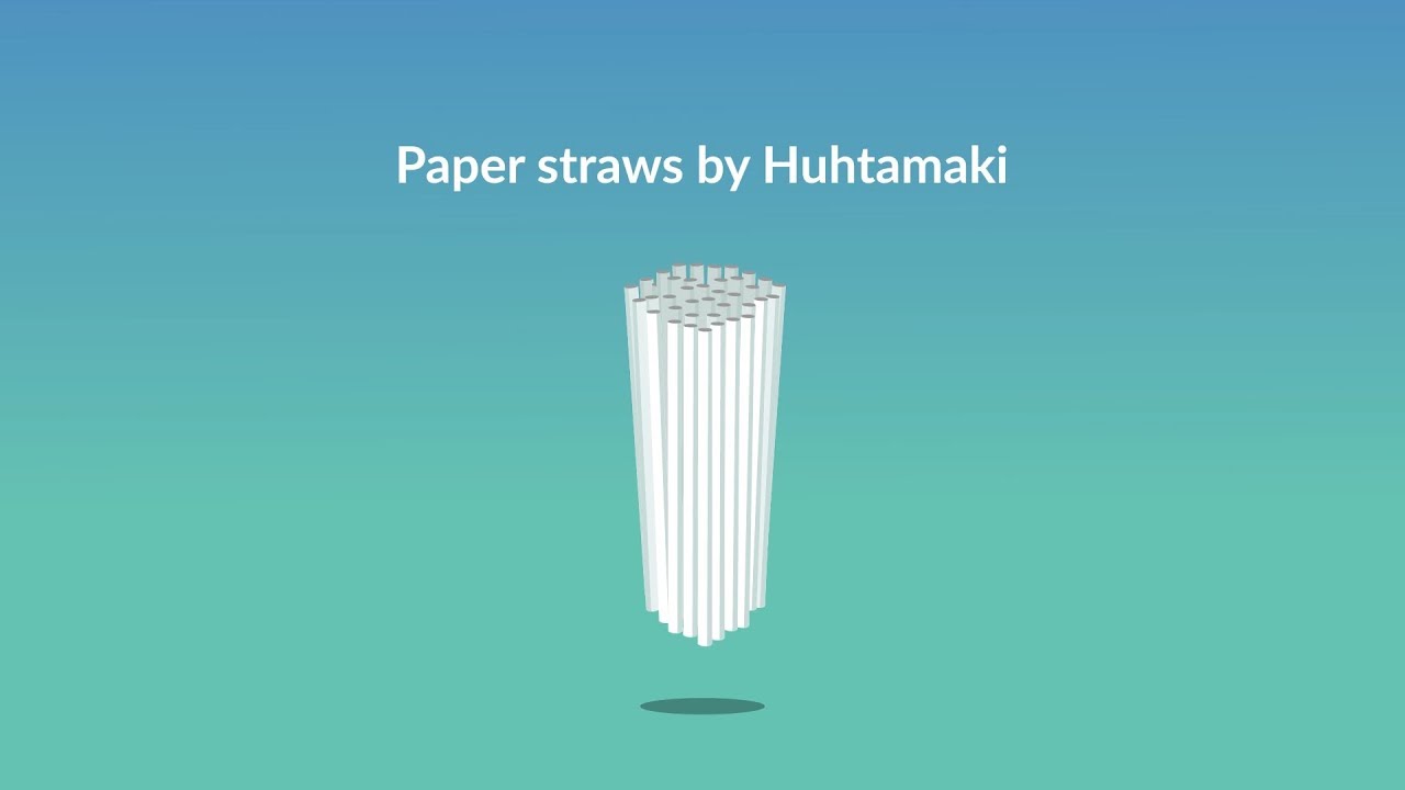 Paper straws - a sustainable alternative