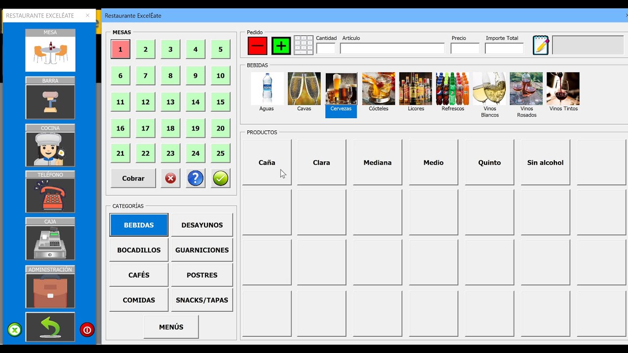 Nuevo proyecto: Aplicación para RESTAURANTES