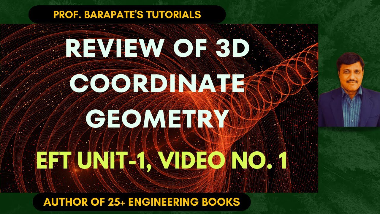 REVIEW OF 3D COORDINATE GEOMETRY