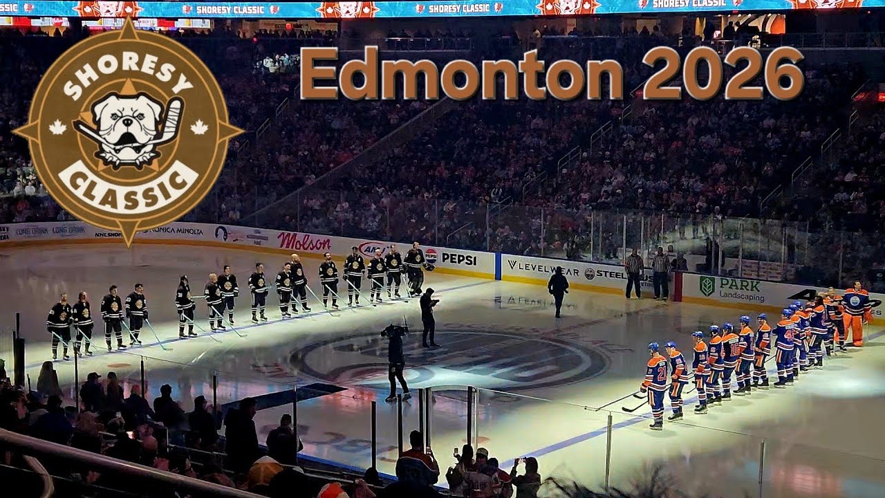 Shoresy Classic Opening, Lineups, & National Anthem- Edmonton, Alberta 🇨🇦- January 2026