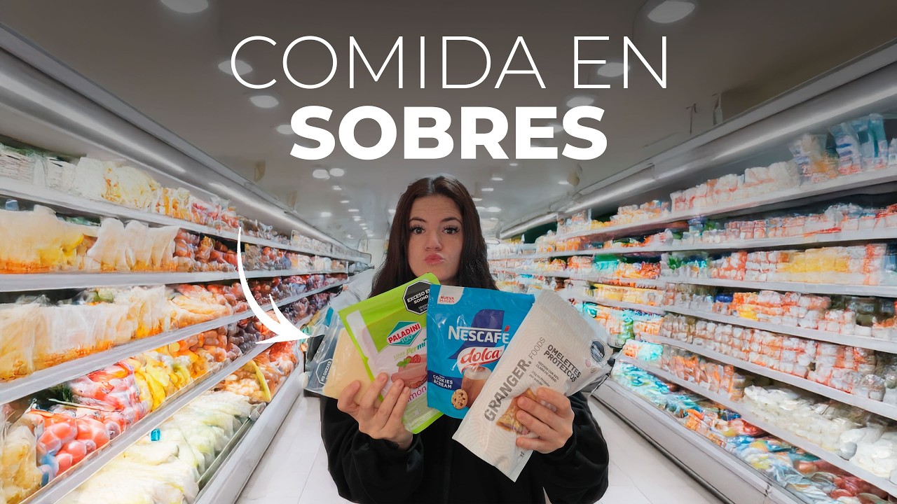UN DIA COMIENDO SOLO CON SOBRES
