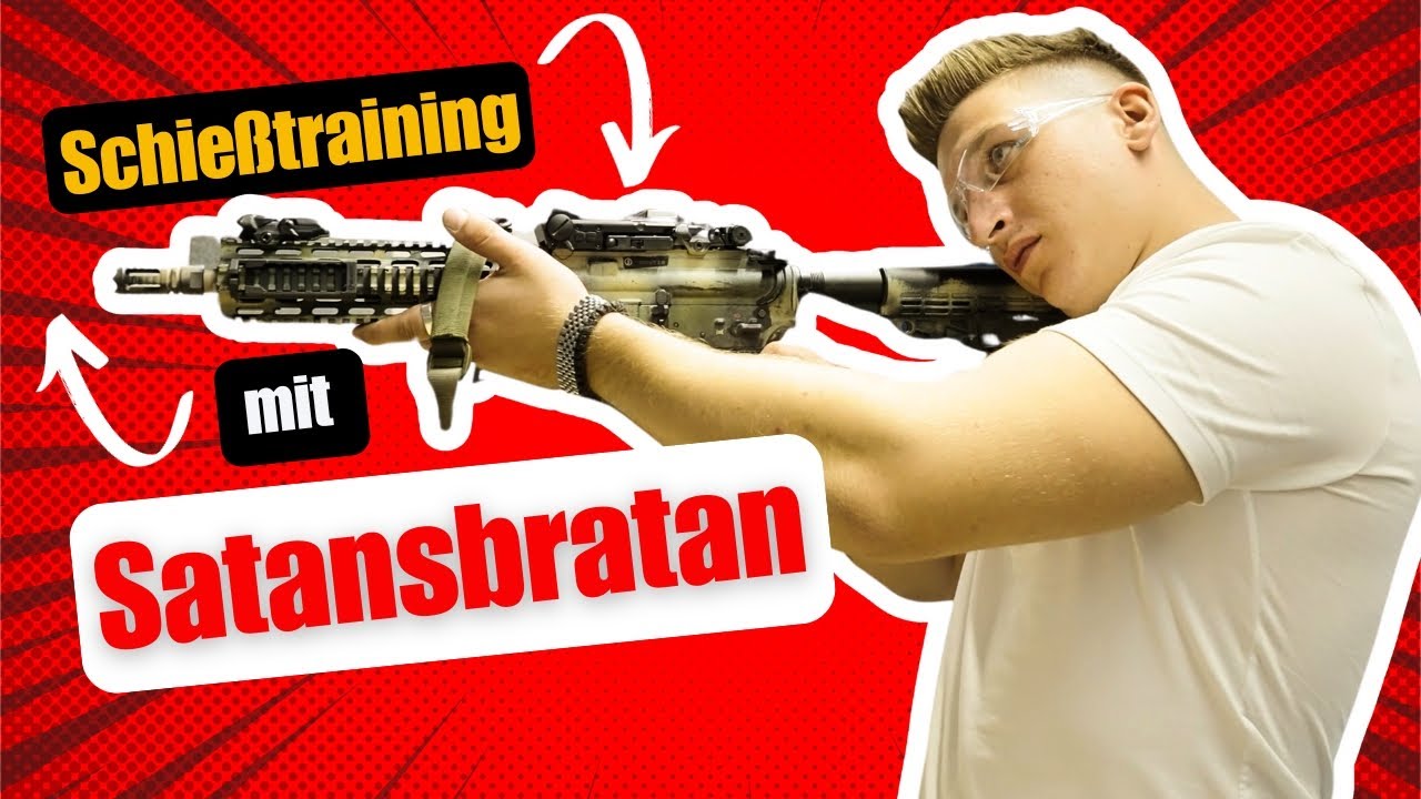 Schie&szlig;training mit Satansbratan 🚀