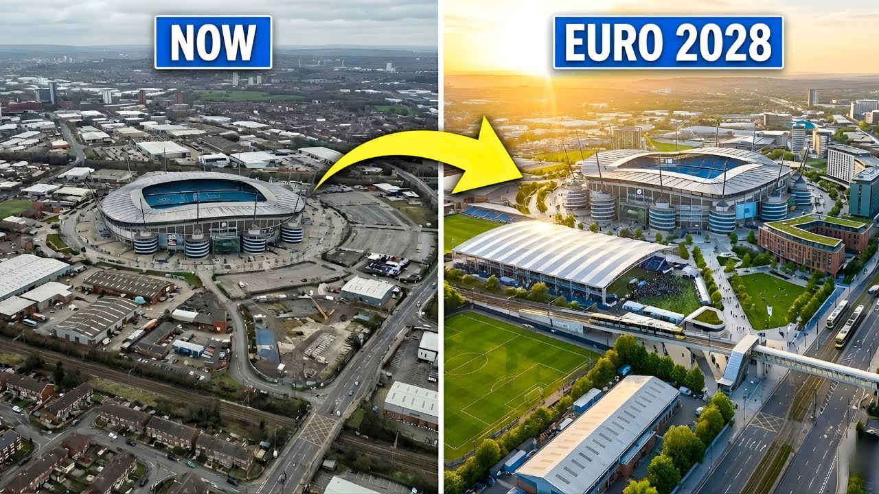 Inside Manchester’s $10 Billion Euro 2028 Makeove