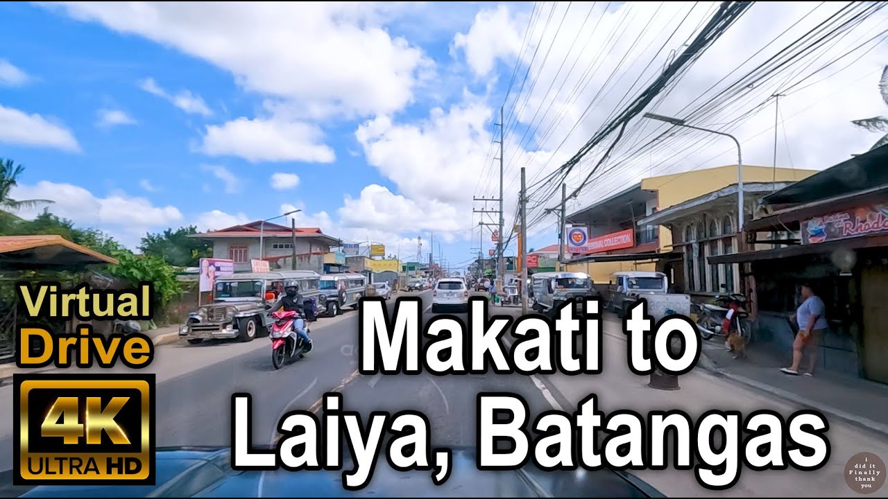 [4K30] Drive Tour | Driving From Makati to Laiya, San Juan, Batangas | GoPro Hero 10 Dash Mount