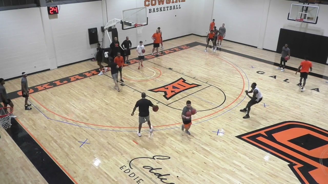 Skill Work / Shooting Drills (Pt 2) - Oklahoma State MBB