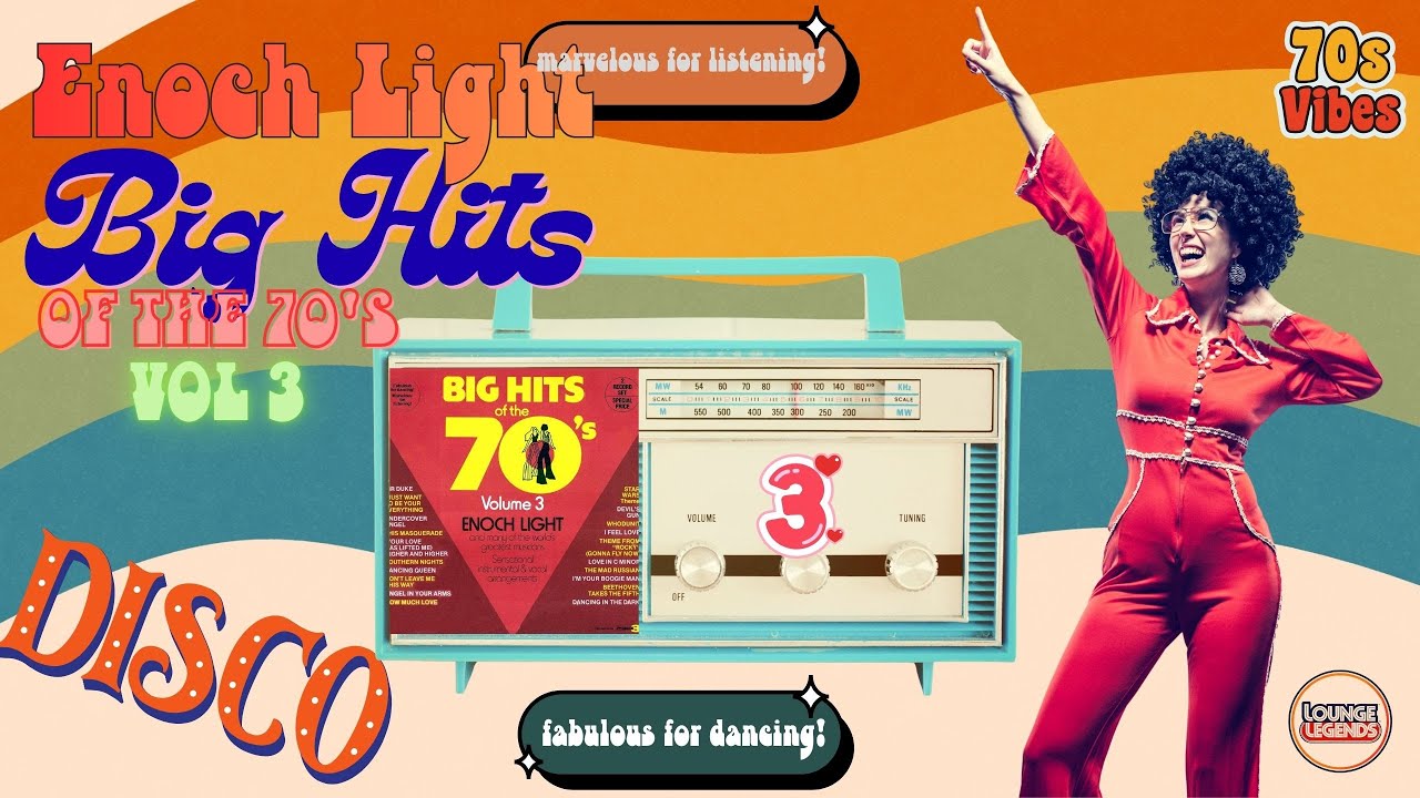 Enoch Light – Big Hits Of The  '70's - Vol. 3.Side C  (1977) | Jazz-Funk & Orchestral Disco LP