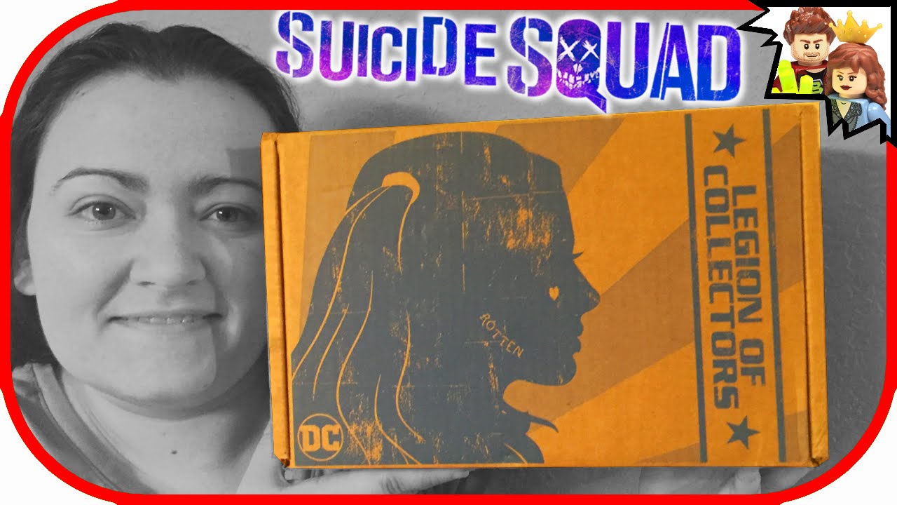 DC Legion of Collectors Suicide Squad July 2016 Unboxing - BrickQueen