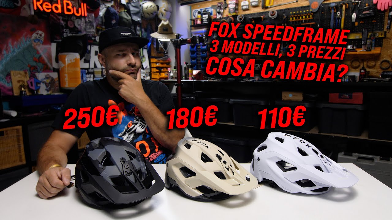 FOX SPEEDFRAME, 3 MODELLI, 3 PREZZI. COSA CAMBIA?