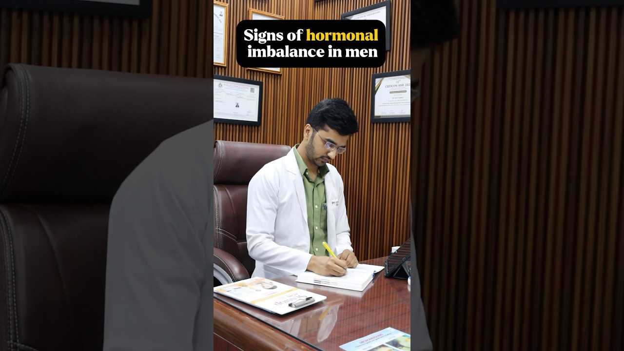Signs of Hormonal Imbalance in men #awareness #skincare