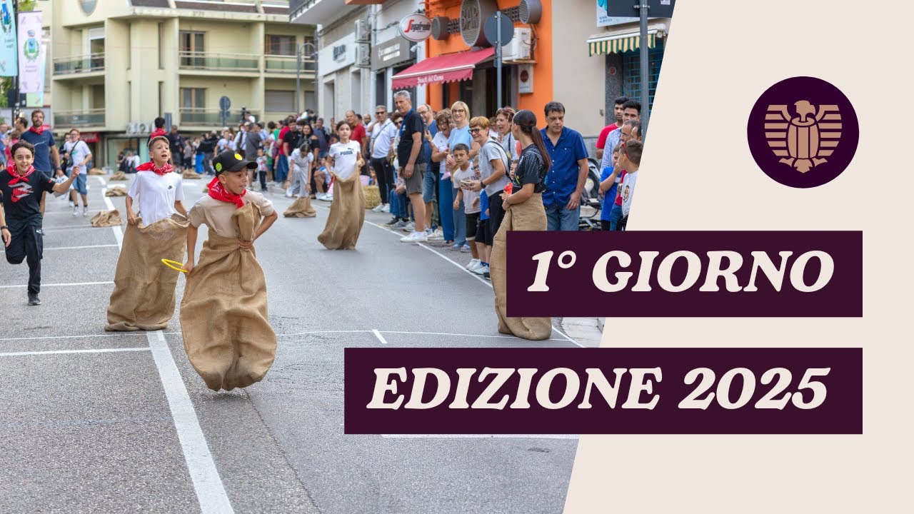 🎥 La Sfida del Torchio 2025 – Giorno 1: corteo storico, giganti del Vulture e giochi popolari