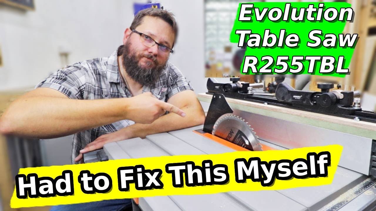 I Have a Problem with My Table Saw R255TBLX&hellip; Here&rsquo;s How I Fixed It